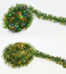 Pre-Lit Garland 10m