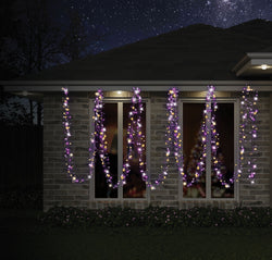 720 LED Cluster Lights 4 Asst Colours
