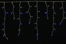 400 Solar LED Icicle Lights