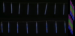 Solar LED Rainfall Tube Lights 8pk Asst