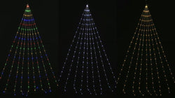 LED Solar Star Sail Flexi Lights 2m
