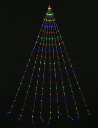 LED Solar Star Sail Flexi Lights 2m