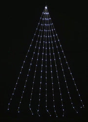 LED Solar Star Sail Flexi Lights 2m