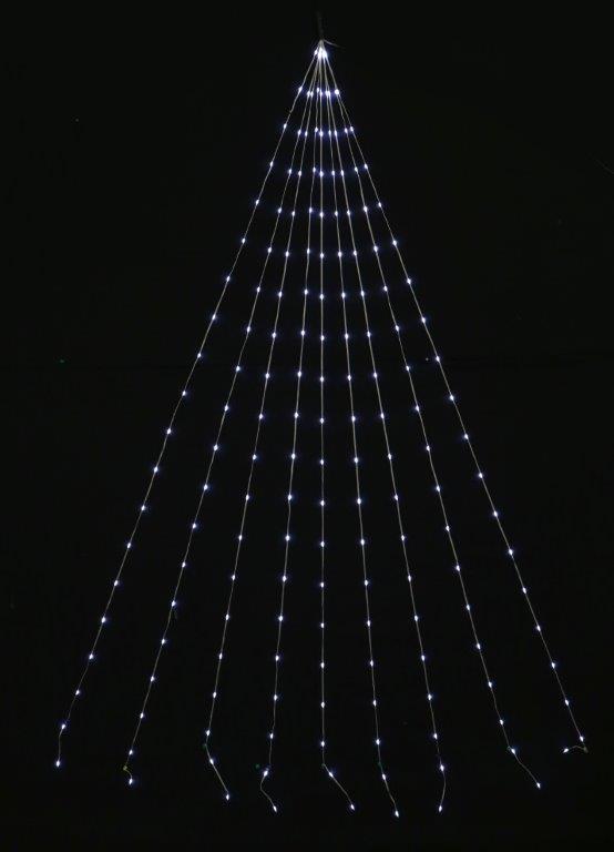 LED Solar Star Sail Flexi Lights 2m