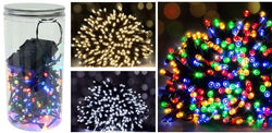 LED Battery Operated Timer Lights 200