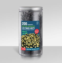 LED Battery Operated Timer Lights 200