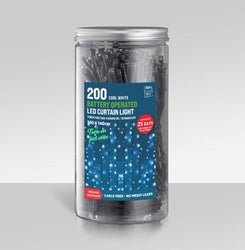 LED 200 Battery Operated Curtain Lights