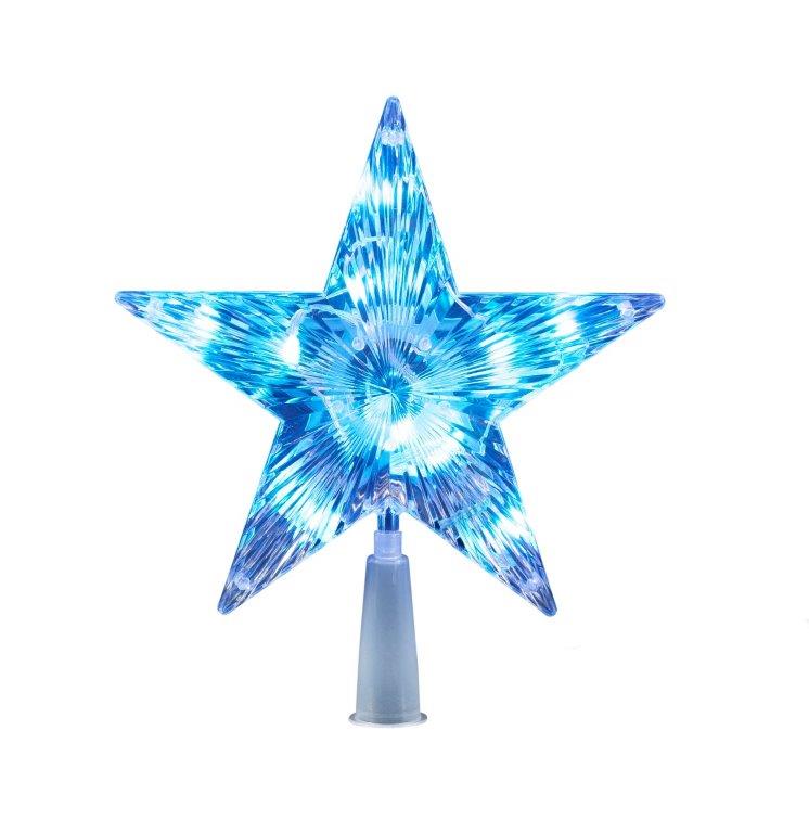 USB LED Lightshow Star Topper 19cm