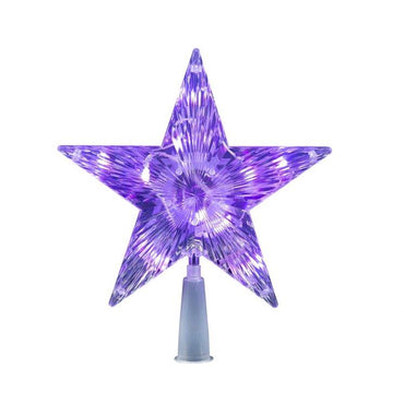 USB LED Lightshow Star Topper 19cm