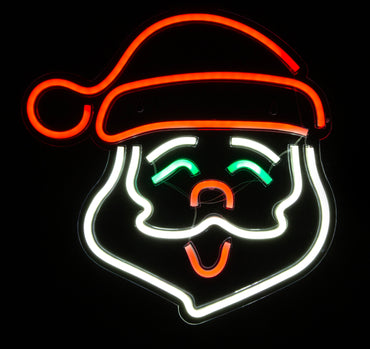 USB LED Neon flex Motif Santa/Tree Asst