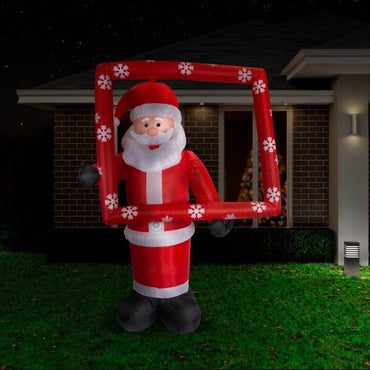 Inflatable Musical Photo Opp Santa 180cm