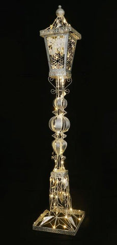 LED Deluxe Glitter Lamppost