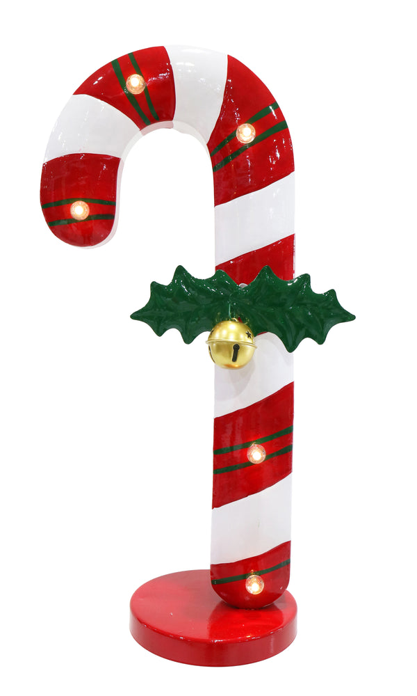 LED Metal Candy cane/Lollipop B/0
