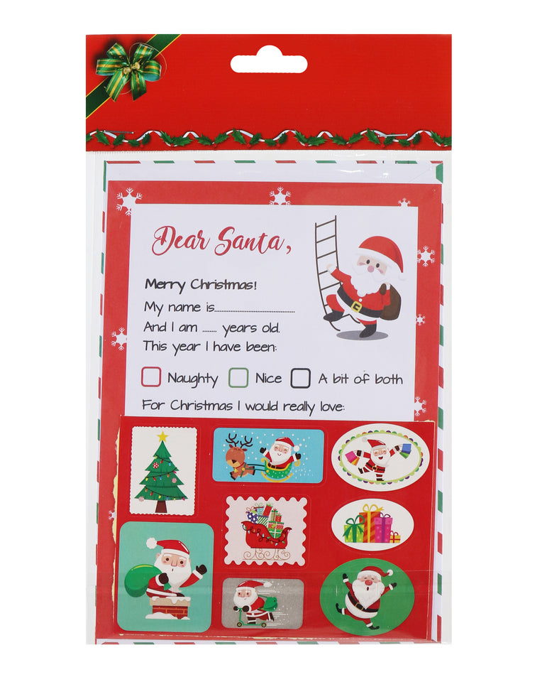 Letter To Santa Pack 3pc Asst