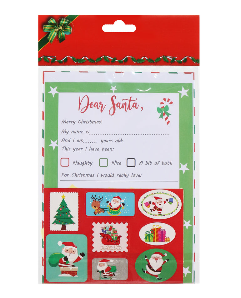 Letter To Santa Pack 3pc Asst