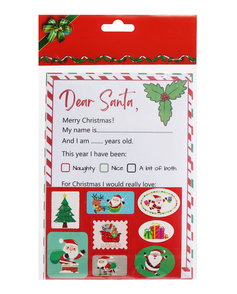Letter To Santa Pack 3pc Asst