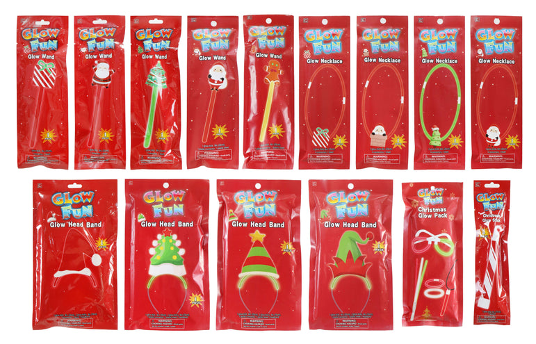 Christmas Glow Mega Mix 15 Asst Styles