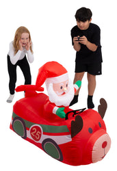 R/C Musical Santa Reindeer Race Car BO