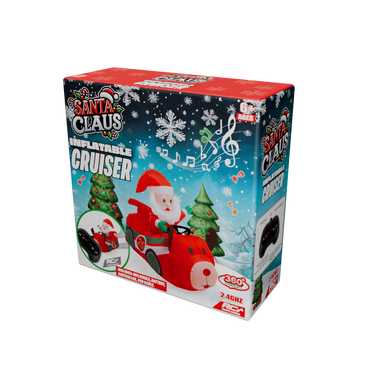R/C Musical Santa Reindeer Race Car BO
