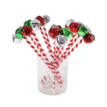 Jingle Bells Candy Striped Pen