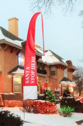 Santa Hat Flag 3.75m