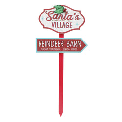 Santa's Village Sign