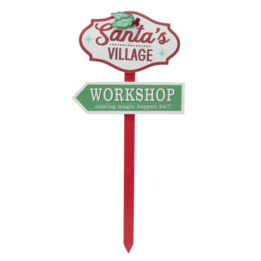 Santa's Village Sign