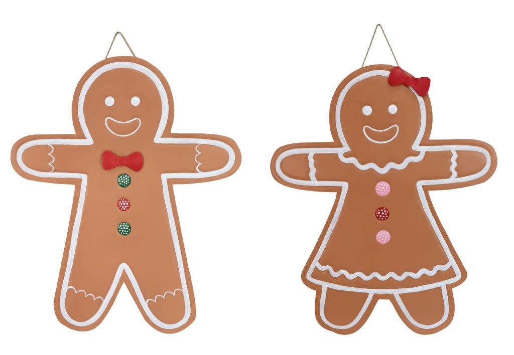 Metal Hanging Gingerbread Balcony Sign