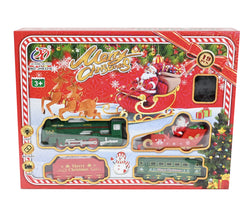 Train Set Santa Sleigh Light & sound  3 sizes / 23 pcs / 16 pcs / 19 pcs  B/O