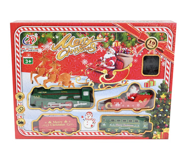 Train Set Santa Sleigh Light & sound  3 sizes / 23 pcs / 16 pcs / 19 pcs  B/O
