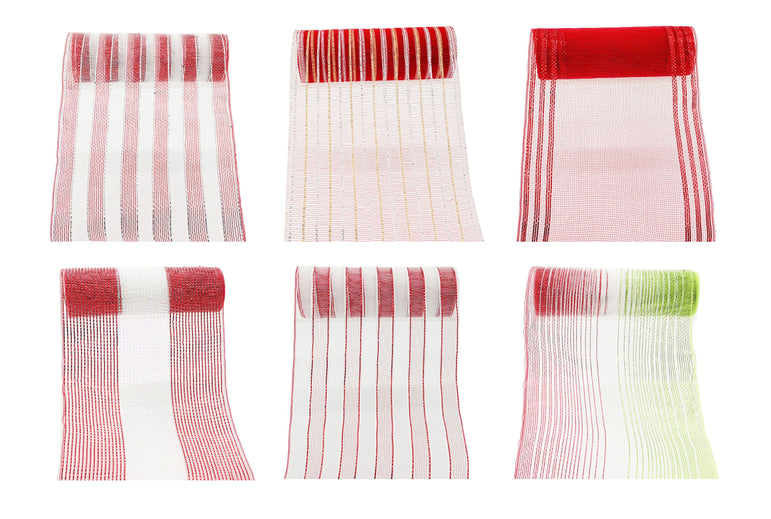 Tree Ribbon Wide Roll 9m Asst