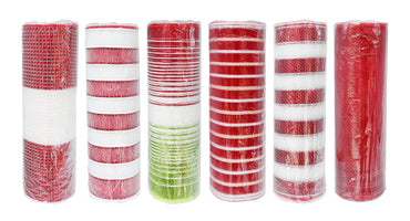 Tree Ribbon Wide Roll 9m Asst