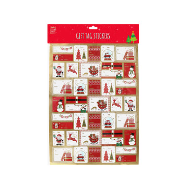 Gift Tag Sticker Sheet