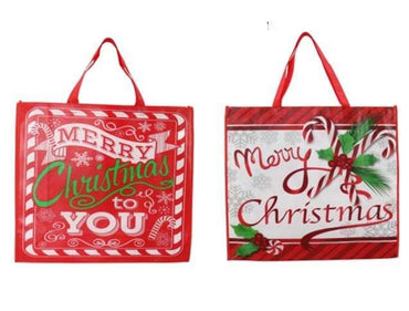 PE Merry Christmas Shopper Bags