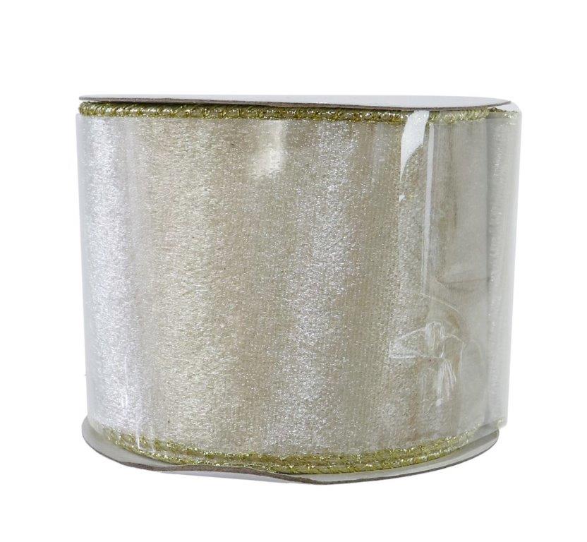 Gold Edge Velveteen Ribbon