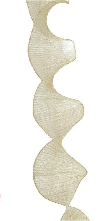 Pleated Organza Ribbon