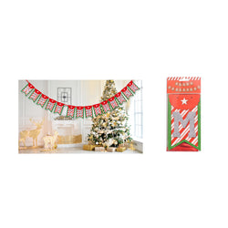 Merry Christmas 14 Piece Bunting