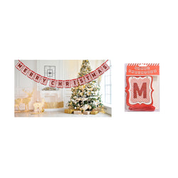 Merry Christmas 14 Piece Bunting