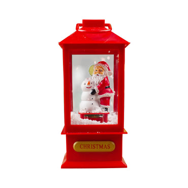 LED Snowing Musical Lantern
