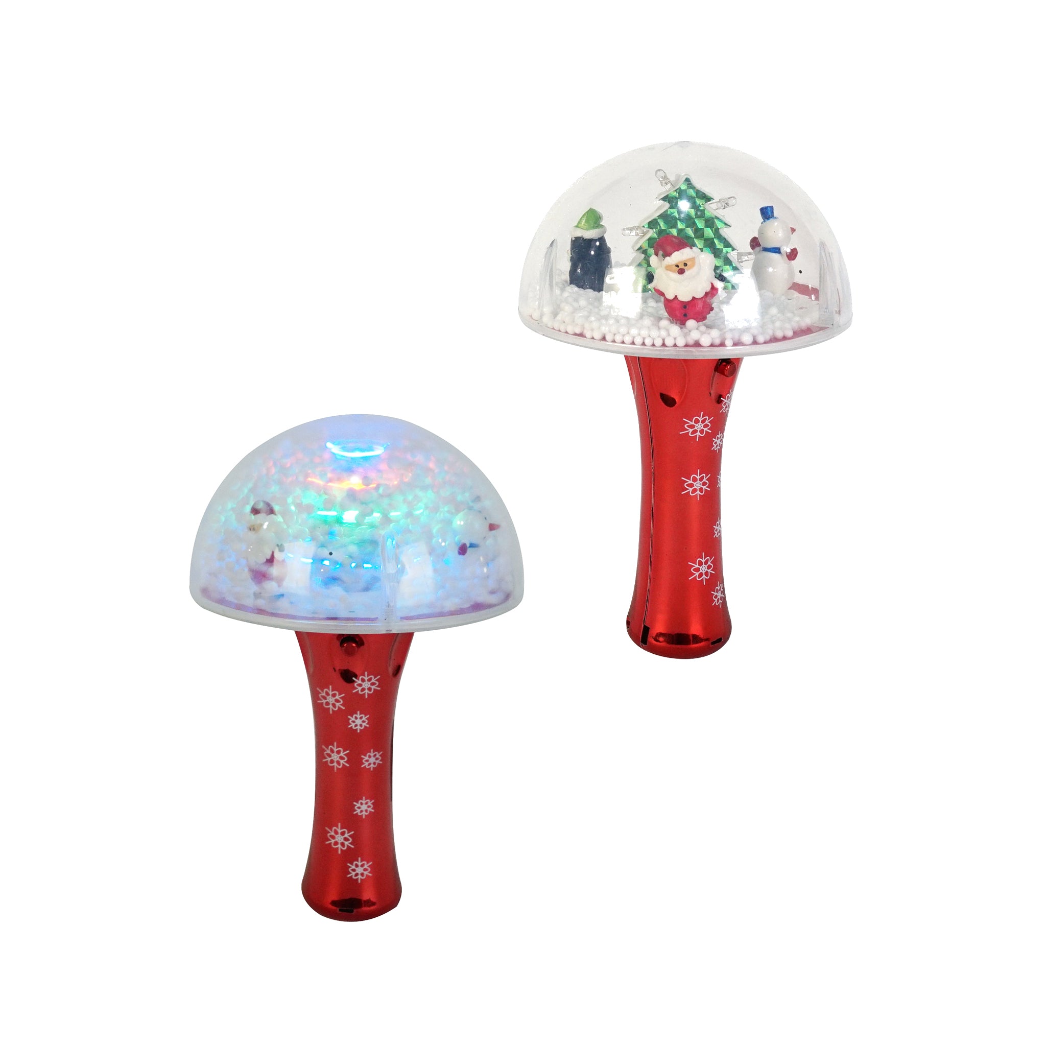 Light Up Snow-Globe Wand