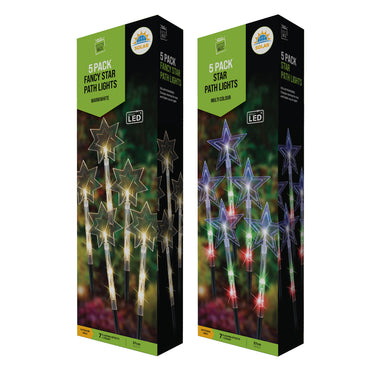 Solar Tree Path Lights (5 Pack)