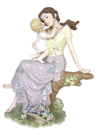 Mother Holding Child