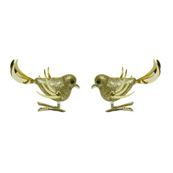 Clip-On Glitter Bird Decoration