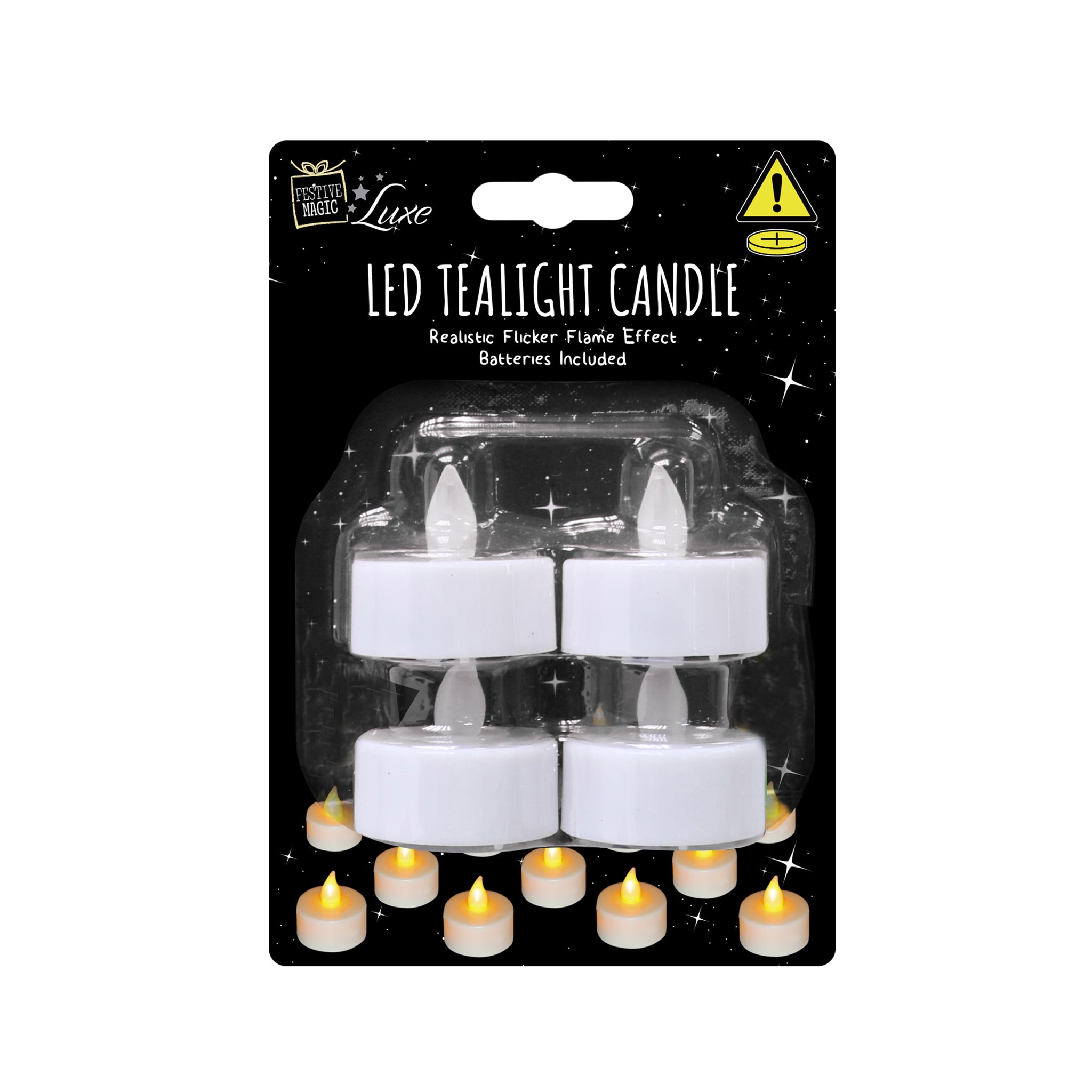 LED Tea Light Candle (4pk)