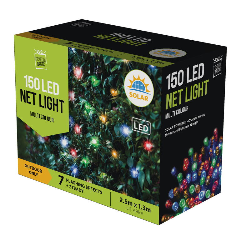 Solar Net Light (150pc)