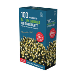 100 Fairy Lights with Timer