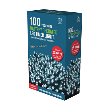 100 Fairy Lights with Timer