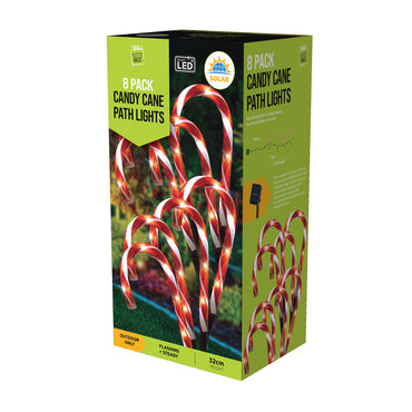 Candy Cane Path Lights (8 pack)