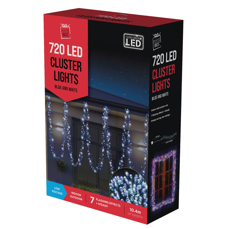 720 LED Cluster Lights