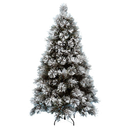 6FT Flocked Snow Christmas Tree